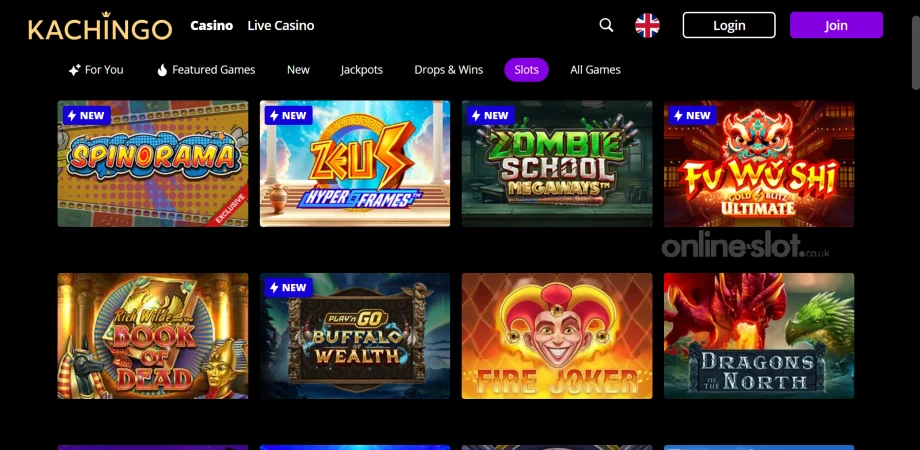 kachingo casino site