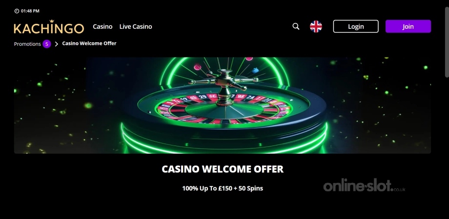 kachingo casino welcome offer
