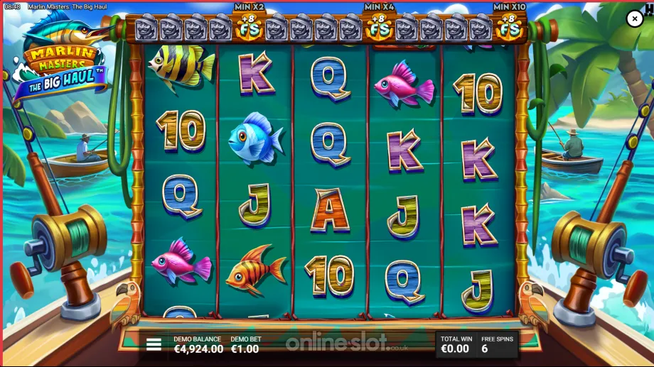 marlin masters the big haul slot dont be koi bonus game