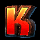 maximum fish letter k symbol