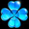rain balls slot blue clover symbol