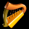 rain balls slot harp symbol