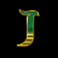 temple of lunaris slot J symbol