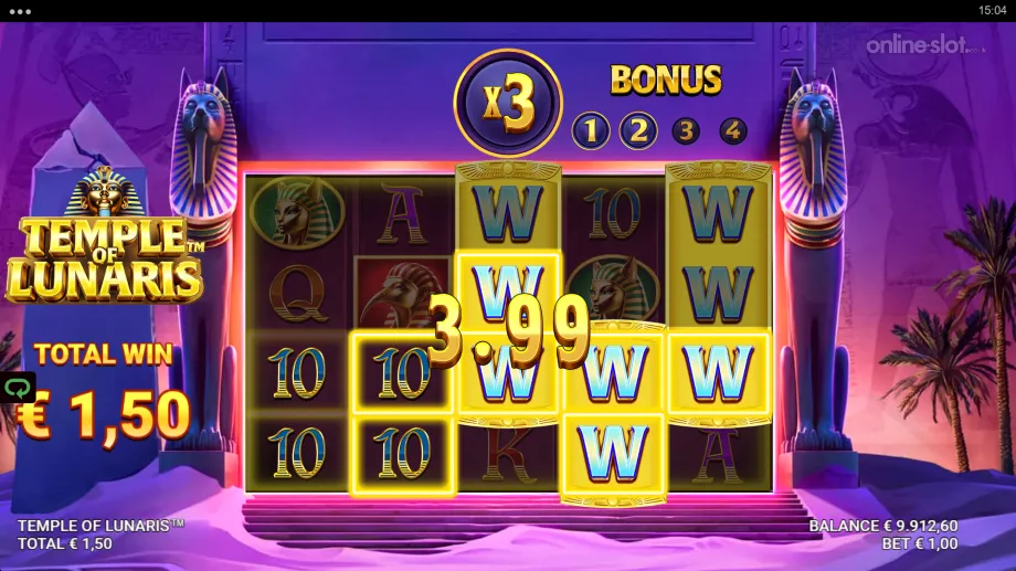 temple of lunaris slot free spins