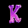 wild beans letter k symbol