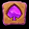 10 cash bisons spade symbol