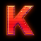 bacon bankroll letter k symbol
