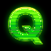 bacon bankroll letter q symbol