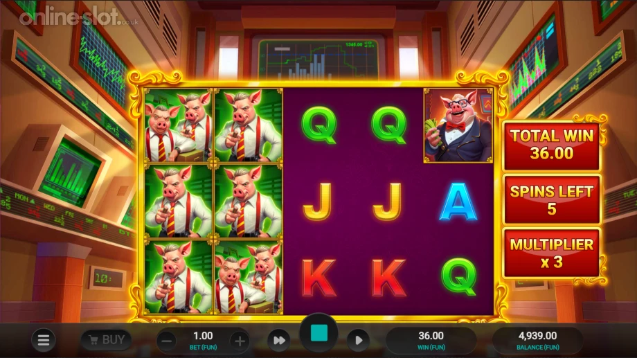 bacon bankroll slot free spins