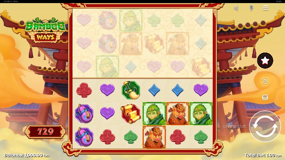 bamboo ways slot base game