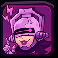 bubblegum and robo purple girl symbol