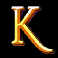 cash lamps letter k symbol