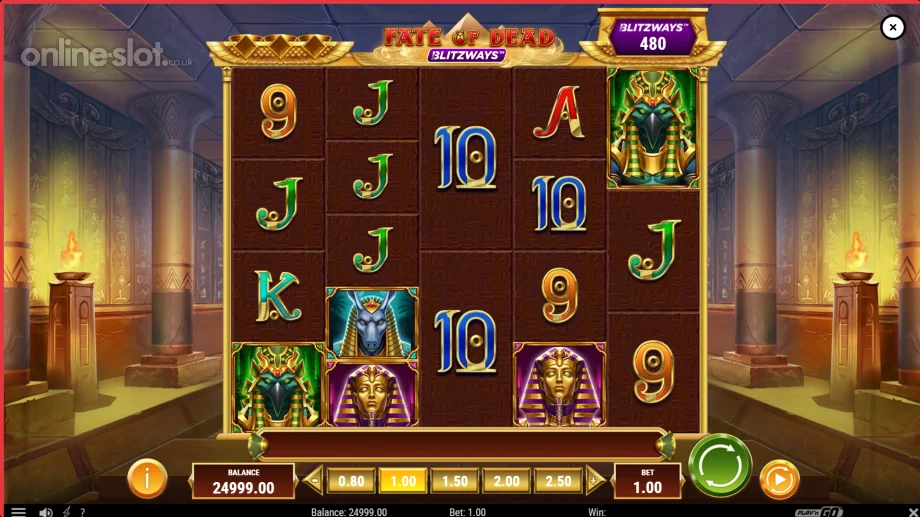 fate of dead blitzways slot base game