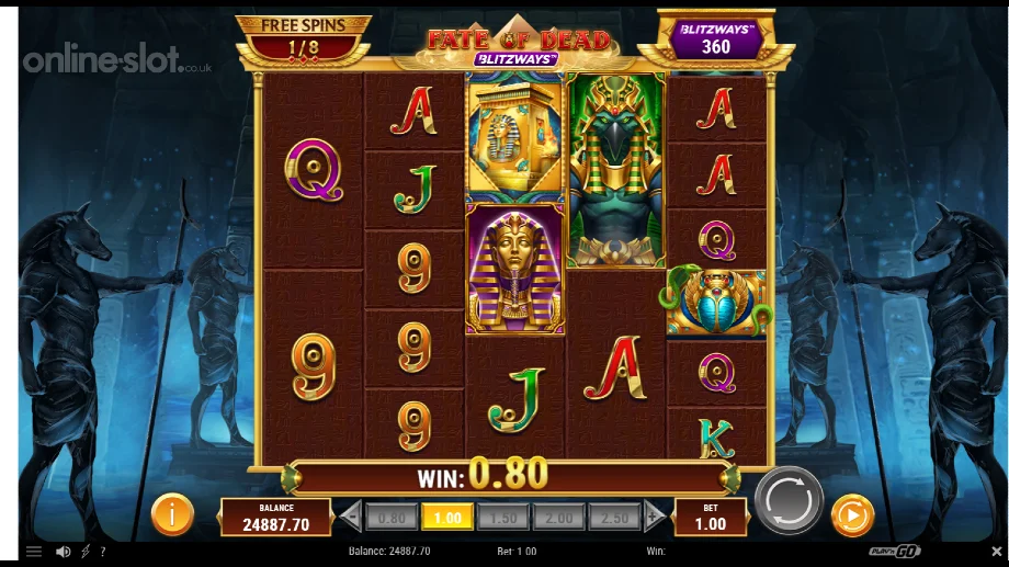 fate of dead blitzways slot free spins