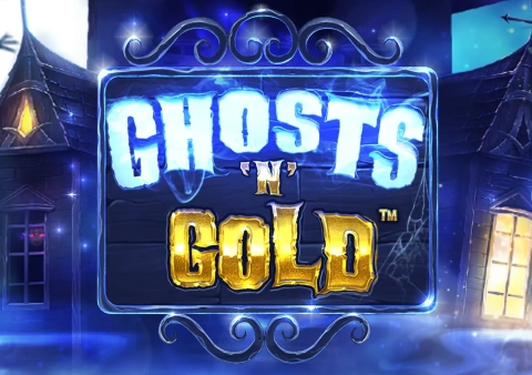 ghosts n gold slot logo