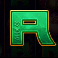 golden macaque letter a symbol