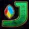 golden macaque letter j symbol