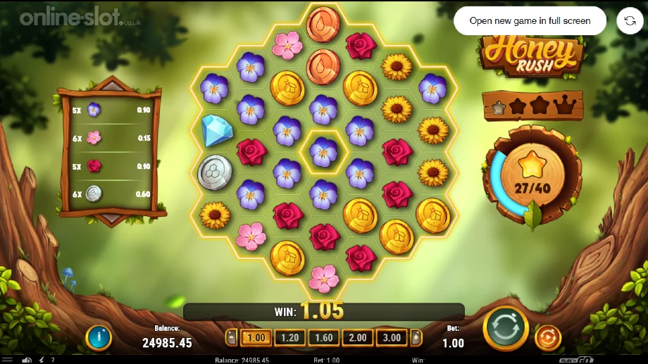 honey rush slot colony feature