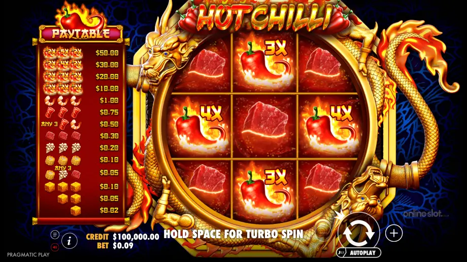 wild chilli slot wild multipliers