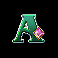huff n even more puff letter a symbol