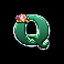 huff n even more puff letter q symbol