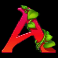 leprechauns loot letter a symbol