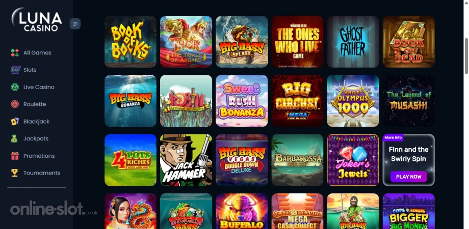 luna casino site