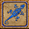 masked treasures lizard symbol