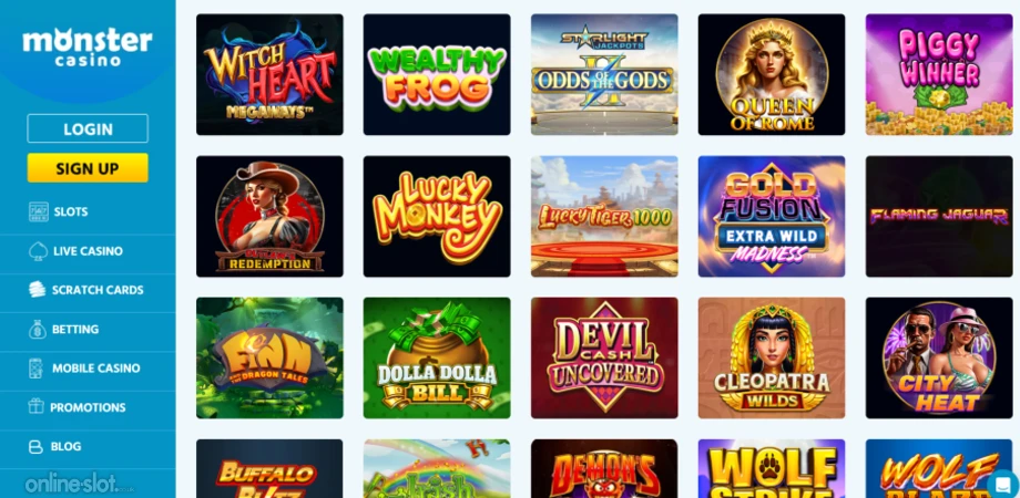 monster casino site