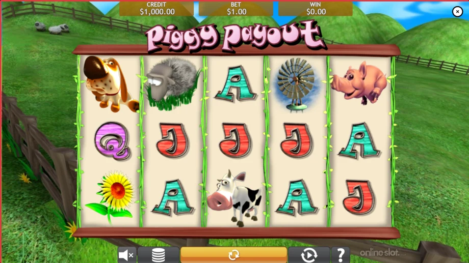 piggy payout slot base game