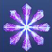 snowflakes dendritic purple snowflake symbol