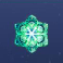 snowflakes stellar green snowflake symbol