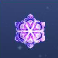 snowflakes stellar purple snowflake symbol
