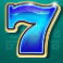 triple cash eruption slot blue 7 symbol