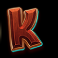 volcanic wilds letter k symbol
