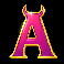 3 wicked devils letter a symbol