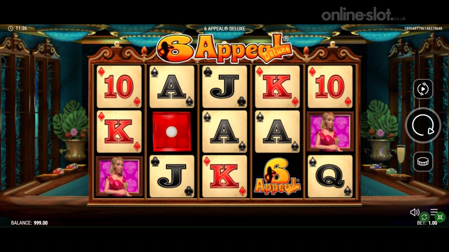 6 appeal deluxe slot base game