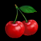 6 tokens of gold cherries symbol