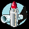 agent jane blonde lipstick symbol