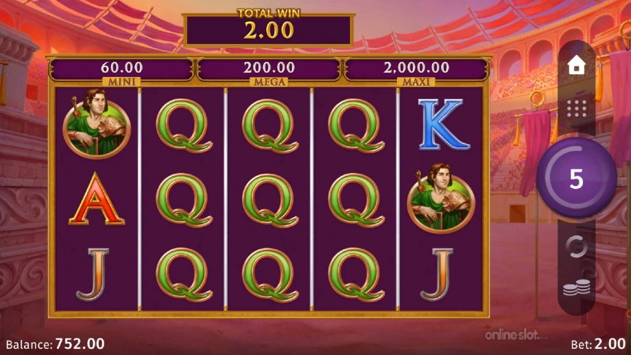 arena of gold slot free spins