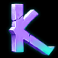 atlantean gigarise letter k symbol