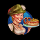 bier fest waitress symbol
