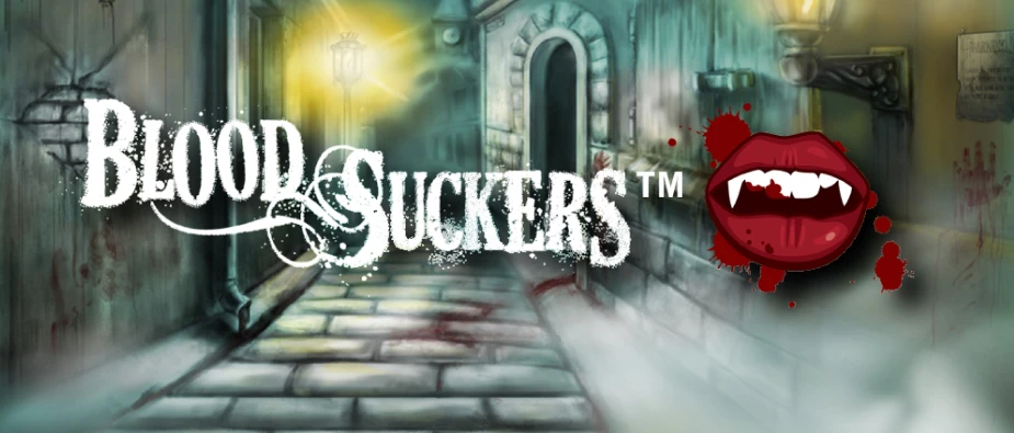 blood suckers slot banner