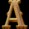 book of captain silver letter a symbol