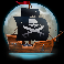 book of captain silver pirate ship symbol