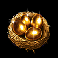 crazy goose egg basket scatter symbol