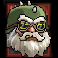 franks diner bearded biker with helmet and goggles symbol