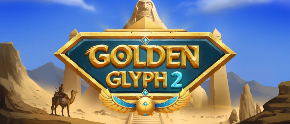 Golden Glyph 2 slot grid slots