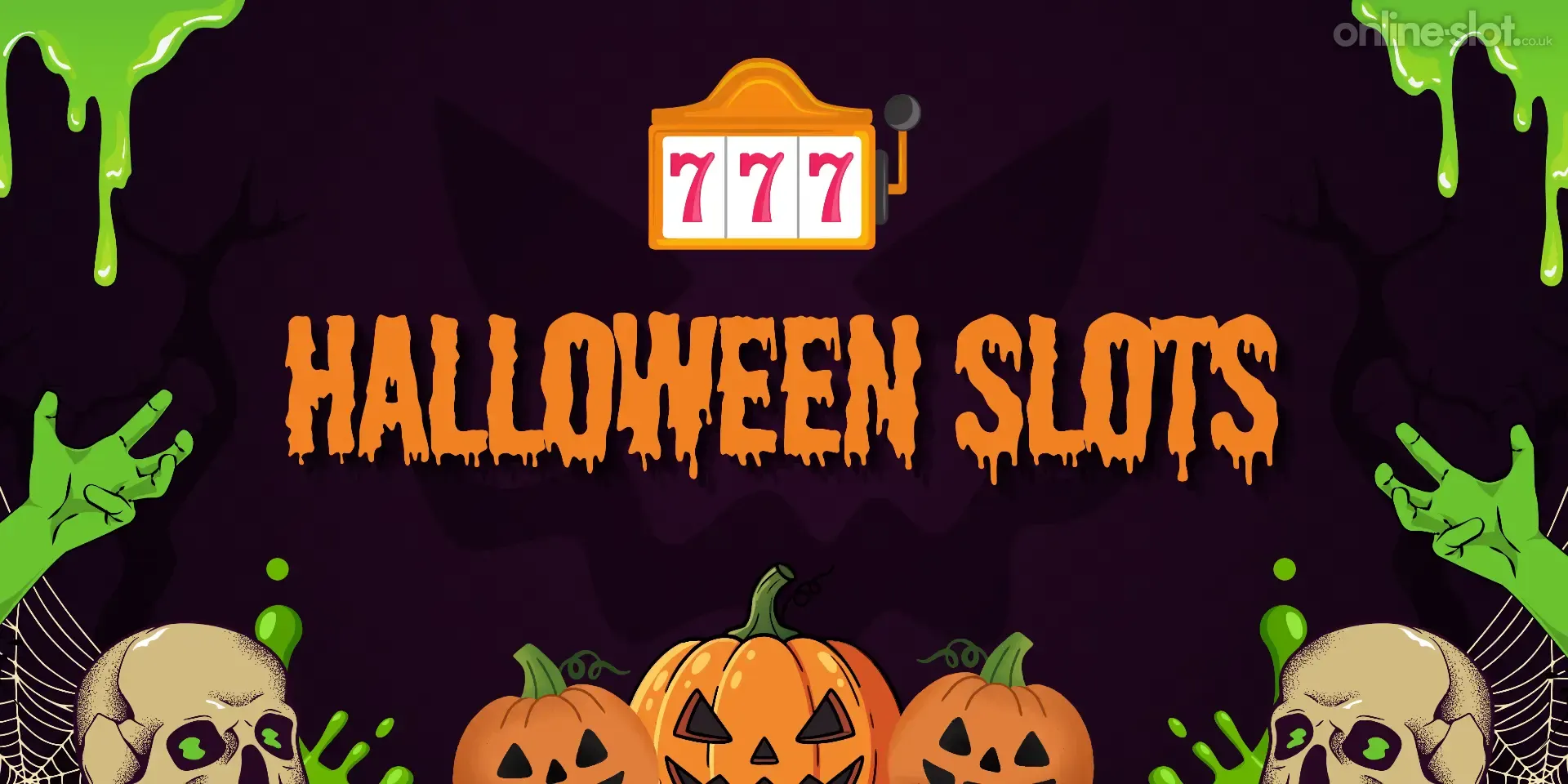halloween slots banner