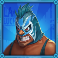 lucha maniacs slot blue wrestler symbol